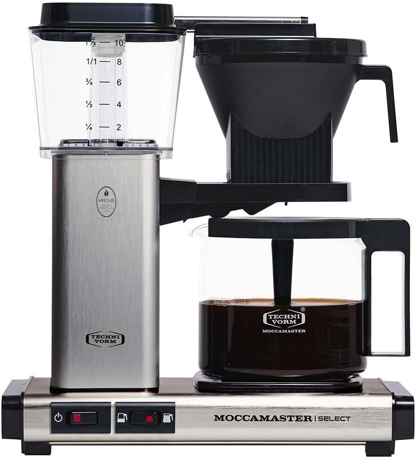 Premium Filter Coffee Machine 1.25L | Fast Brew Drip Maker with Jug & UK Plug