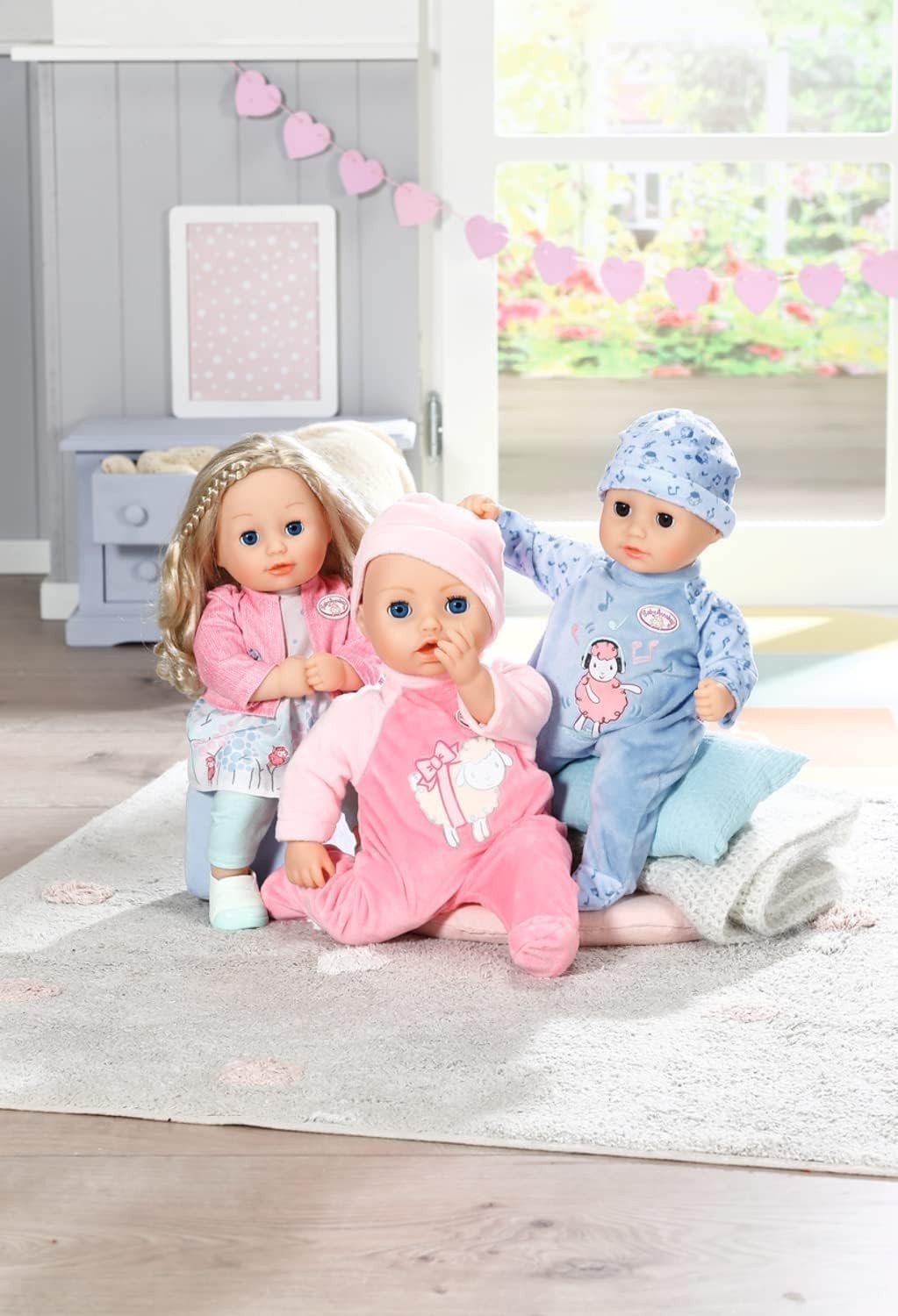 14” Soft Baby Doll Sleeping Eyes Bottle Outfit First Doll