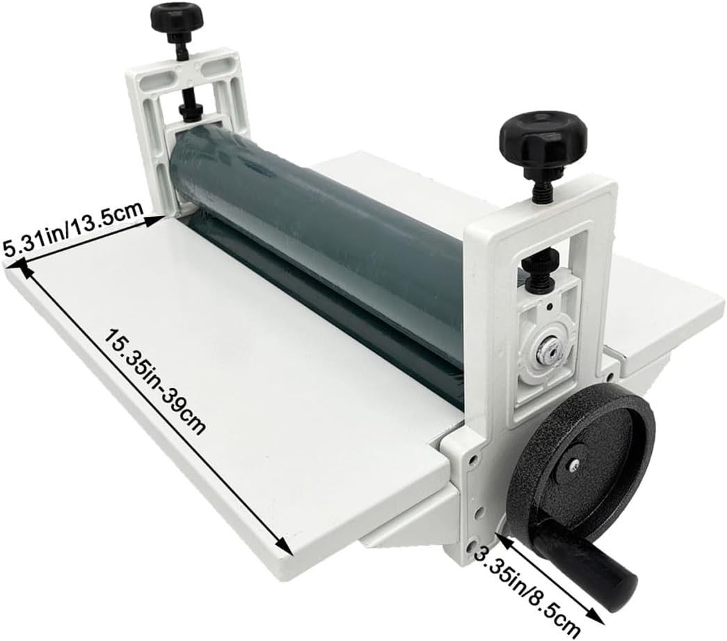 14” Cold Roll Laminator Manual Wide Format Vinyl Photo Mounting
