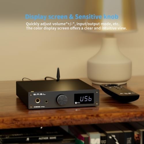 C200PRO USB DAC Headphone Amp LDAC ES9039Q2M 32Bit/768kHz DSD512