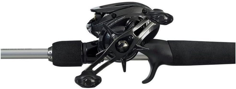 Baitcast Fishing Rod & Reel Combo 2.13m 10-40g Carbon Predator Set