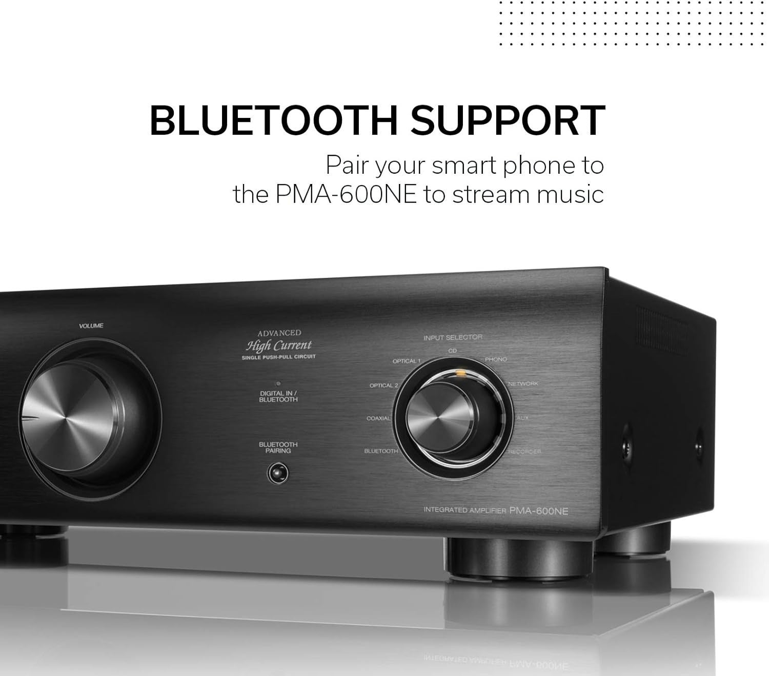 70W HiFi Stereo Amplifier Bluetooth Phono Optical Sub Out