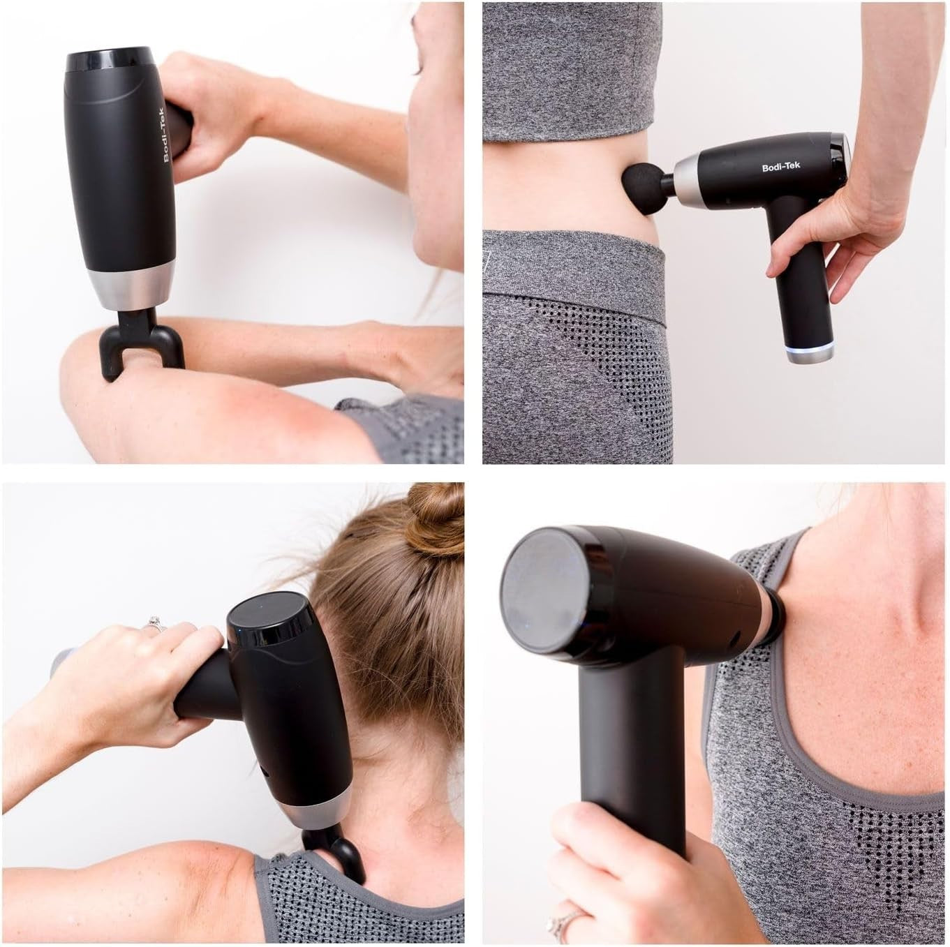 Deep Tissue Massage Gun Percussion Muscle Massager 20 Speeds LCD Quiet