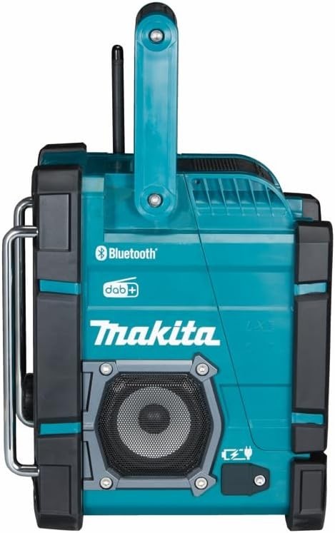 DAB/DAB+ Job Site Radio Bluetooth Portable Battery Powered Black
