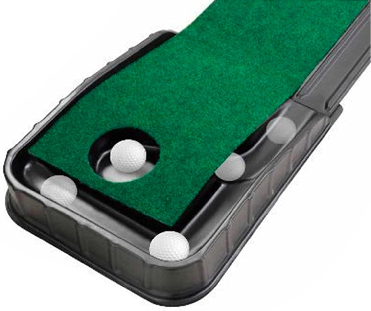 Golf Putting Mat Automatic Ball Return Indoor Outdoor Training Green