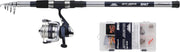 Sea Fishing Rod & Reel Combo – 2.4m Inshore/Jetty Spinning Kit with Lures