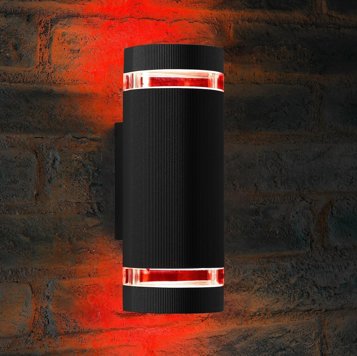 Remote Control Colour Changing Outdoor Wall Light, Multi-Color LED, Waterproof