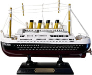 Wooden Titanic Ship Model 40cm Detailed Replica Display Ornament Maritime Decor