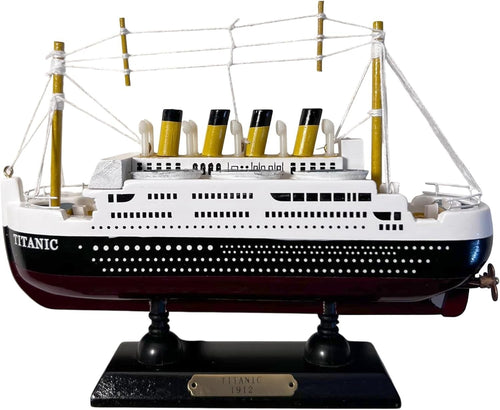 Wooden Titanic Ship Model 40cm Detailed Replica Display Ornament Maritime Decor