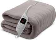 Extra Large Electric Heated Throw 200x150cm Fleece Blanket 9 Heat Timer
