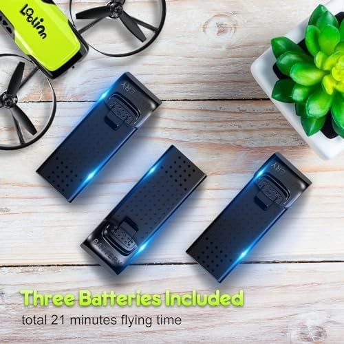 Mini Drone for Kids with Camera, 21min Flight Time, Safe RC Quadcopter Toy