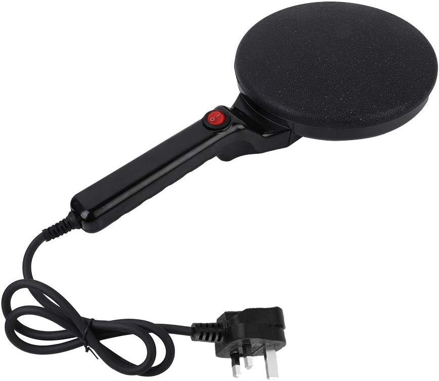 20cm Electric Crepe & Pancake Maker 800W Non-Stick Adjustable Heat