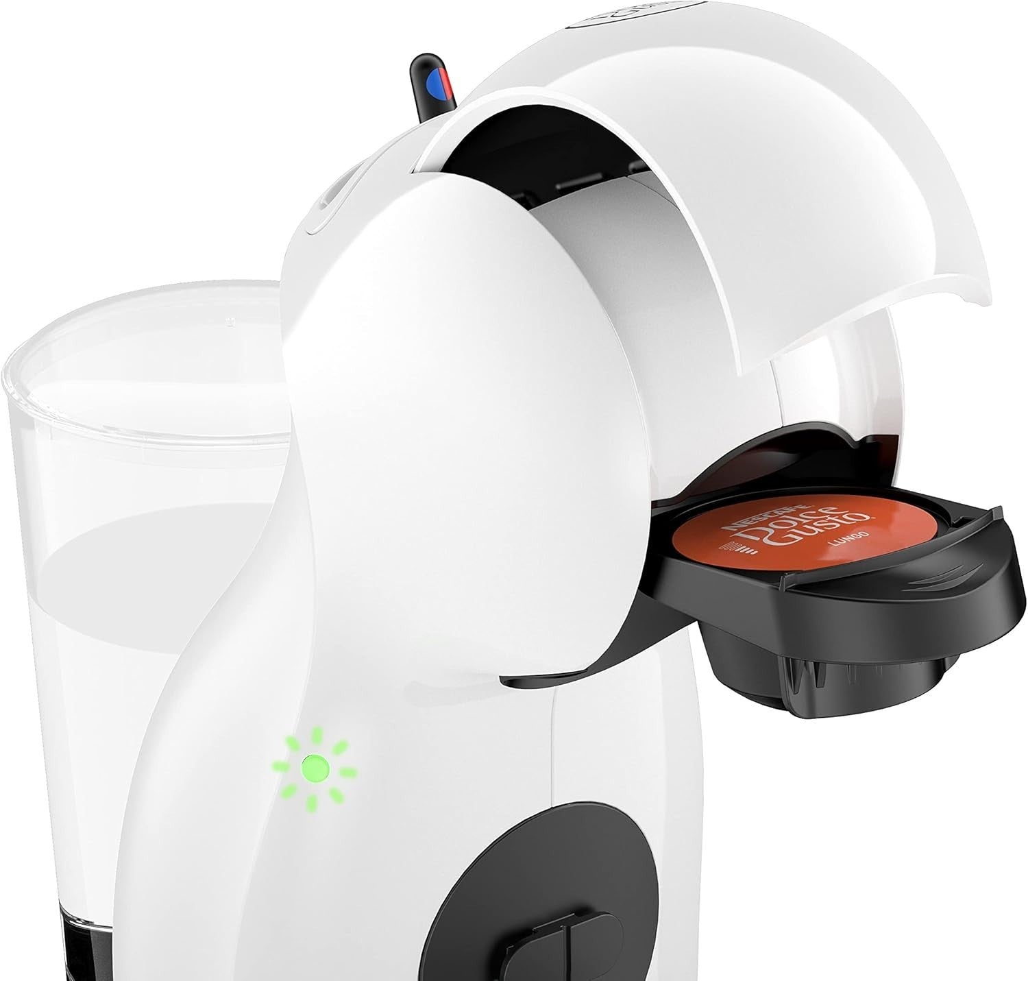 Pod Coffee Machine 0.8L | Compact Espresso Maker | Hot & Cold Drinks | 1400W
