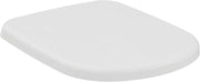 White Round Toilet Seat Soft Close Quick Release Scratch-Resistant