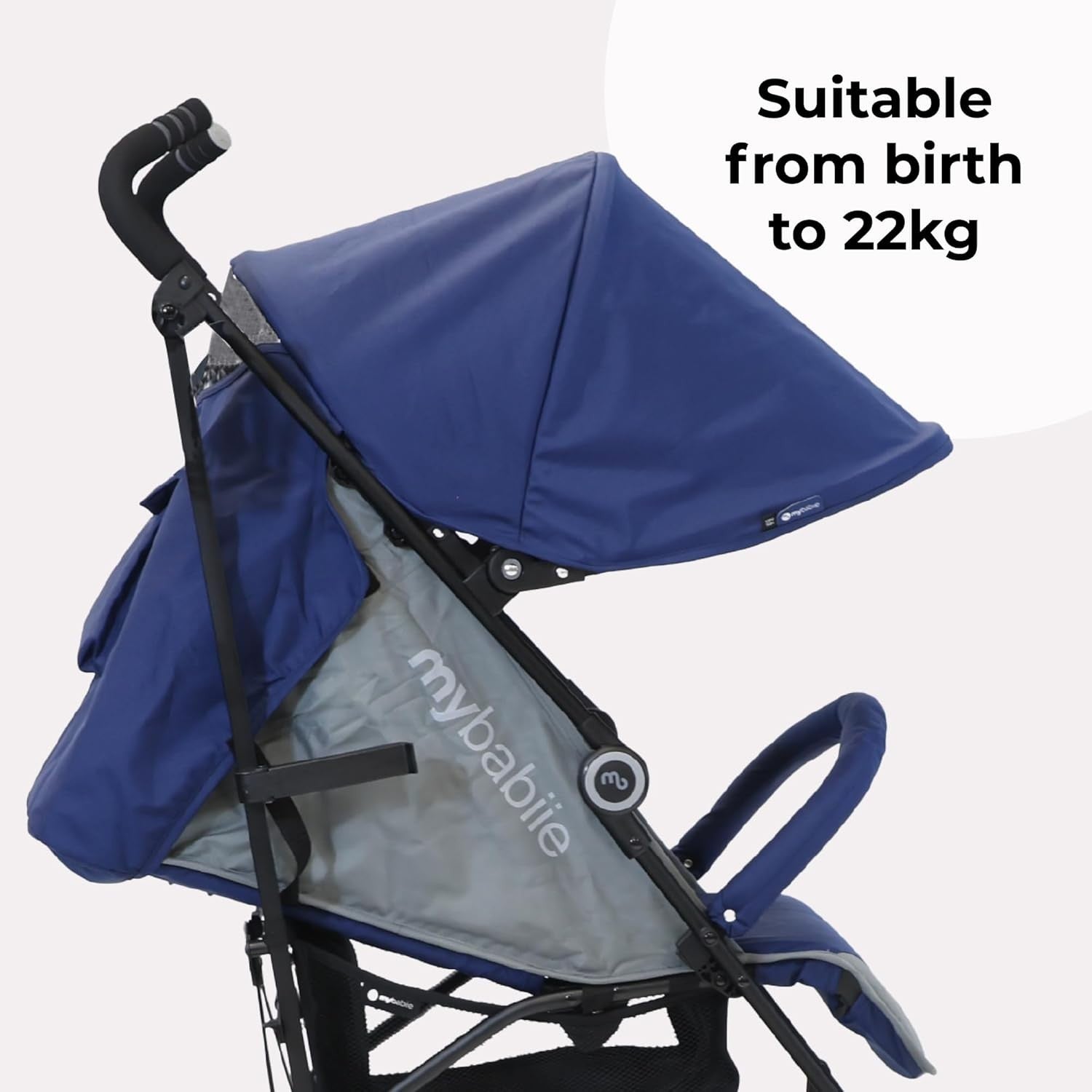 Compact Umbrella Baby Stroller Lightweight Travel Buggy Recline 0–4Y 22kg