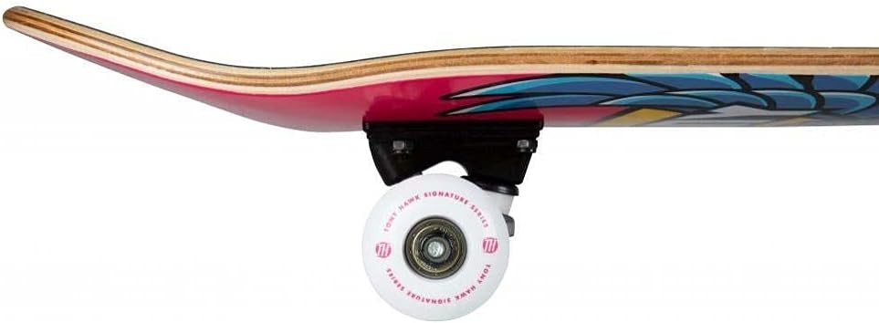 7.75in Complete Beginner Maple Skateboard Pink Eagle Kids Youth ABEC Wheels