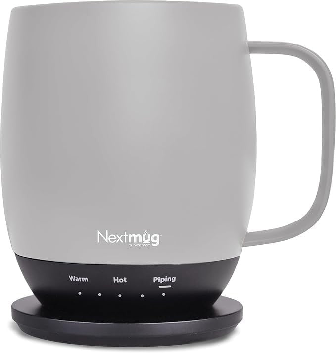 Self Heating Coffee Mug 415ml Temp Control Smart Warmer Cup