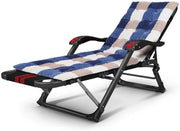 Luxury Adjustable Garden Recliner Sun Lounger Bed Outdoor Chair Aluminium