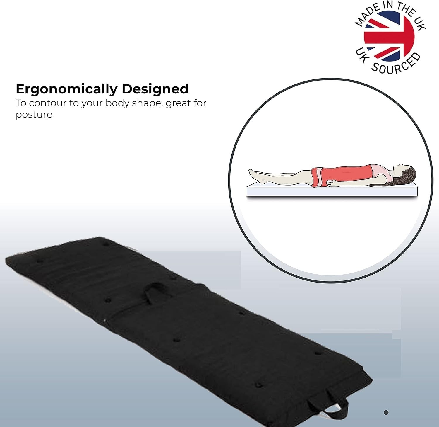Roll Up Folding Futon Mattress Single | Compact Guest Bed | Hypoallergenic