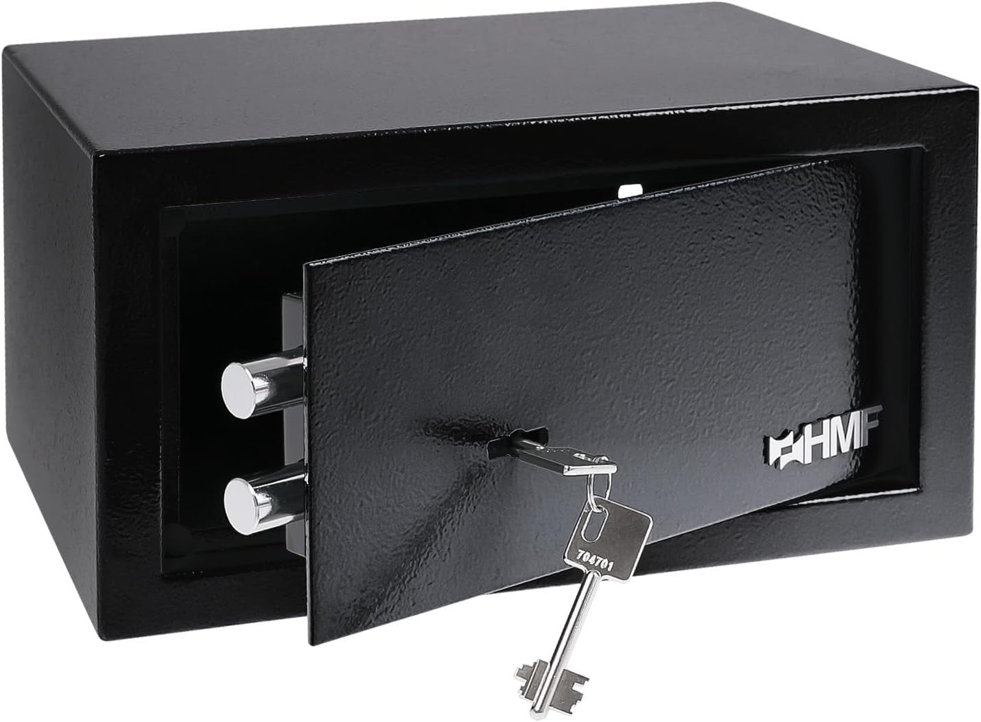Home Office Security Safe Key Lock Steel Cash Money Storage Box