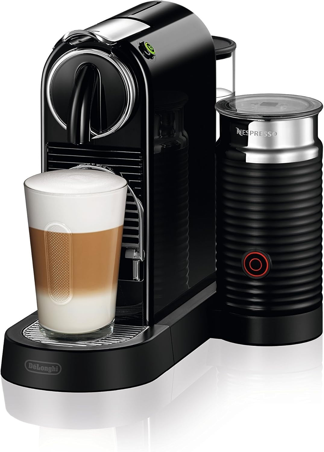 Single-Serve Coffee & Espresso Machine 19-Bar Fast Heat-Up Milk Frother 1710W