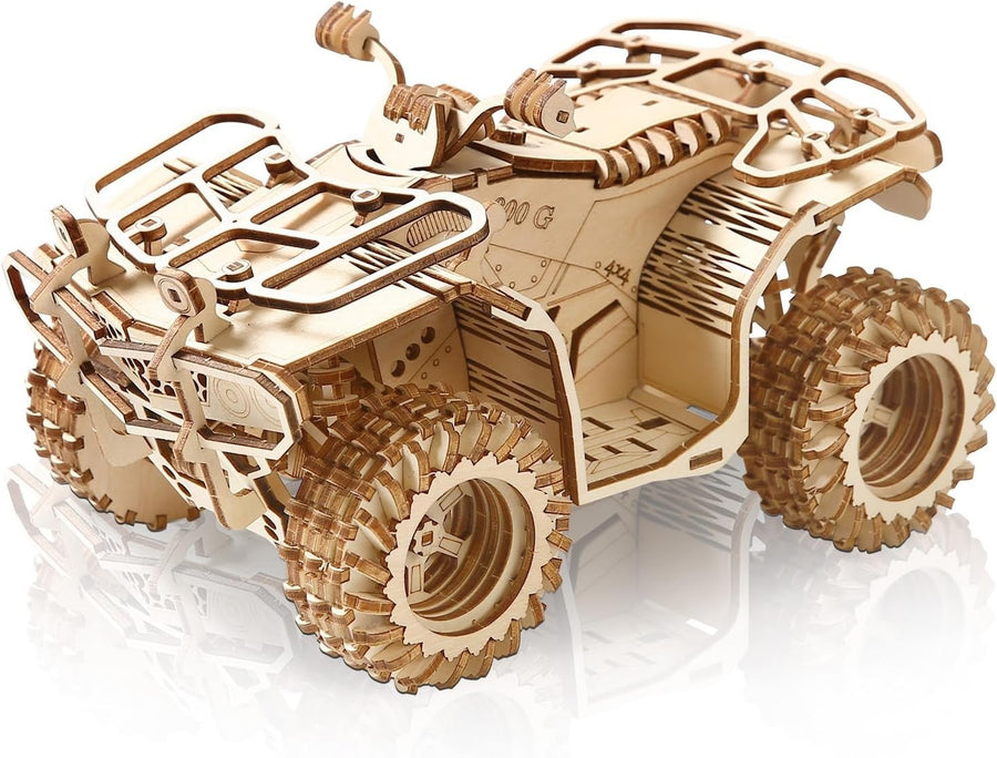 3D Wooden Beach Buggy Puzzle Model Kit – DIY Craft, Home Decor Gift