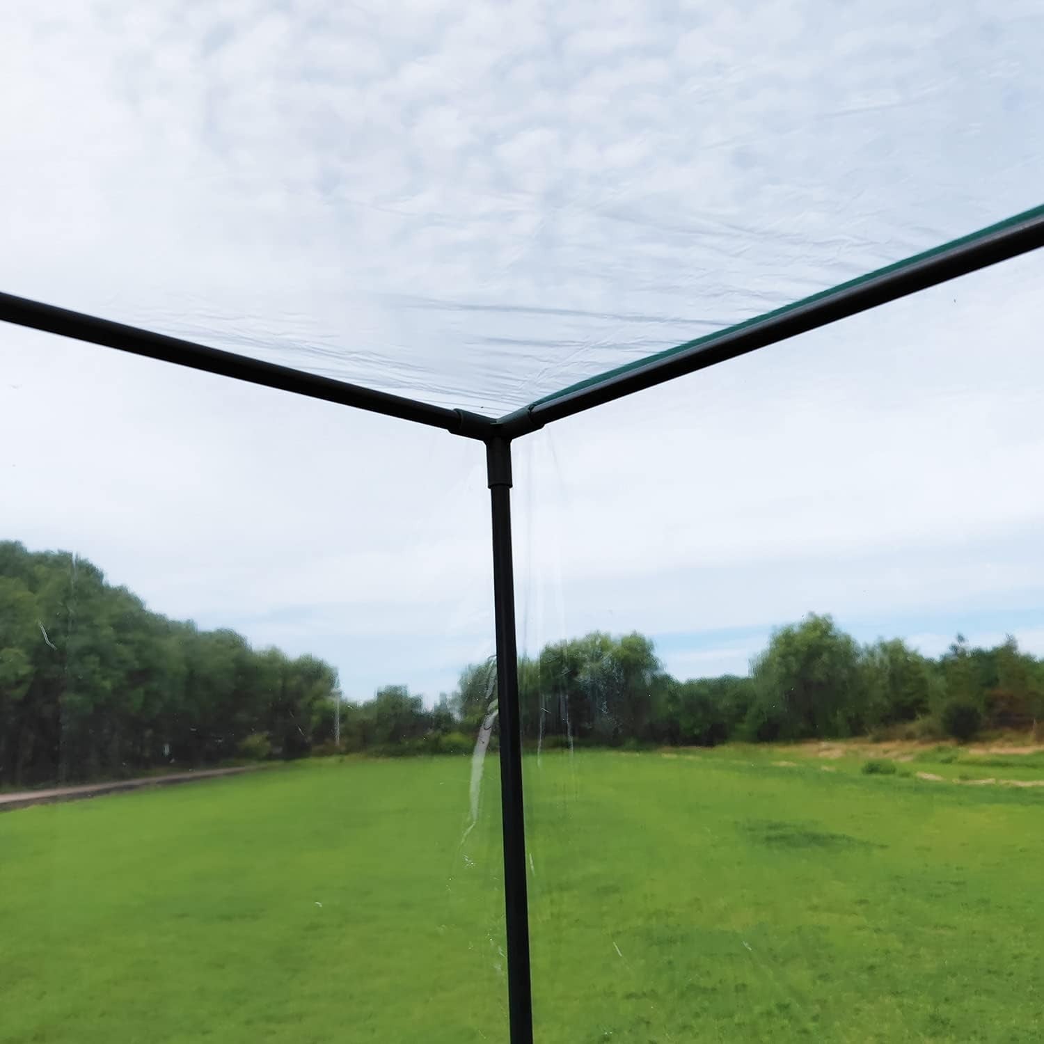 Portable Garden Greenhouse 150x98x49cm Weatherproof Film Cover for Plants