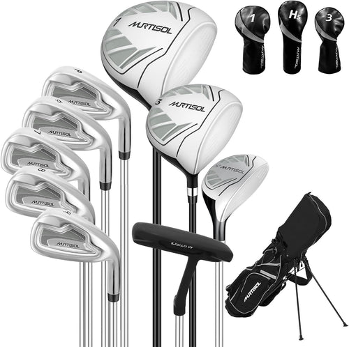 Ladies Right Hand Golf Club Set 10 Piece Driver Irons Putter Bag