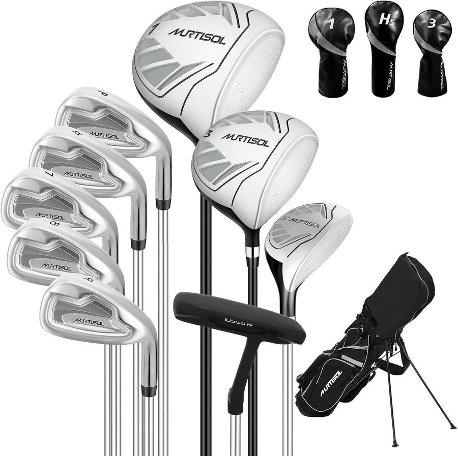 Ladies Right Hand Golf Club Set 10 Piece Driver Irons Putter Bag