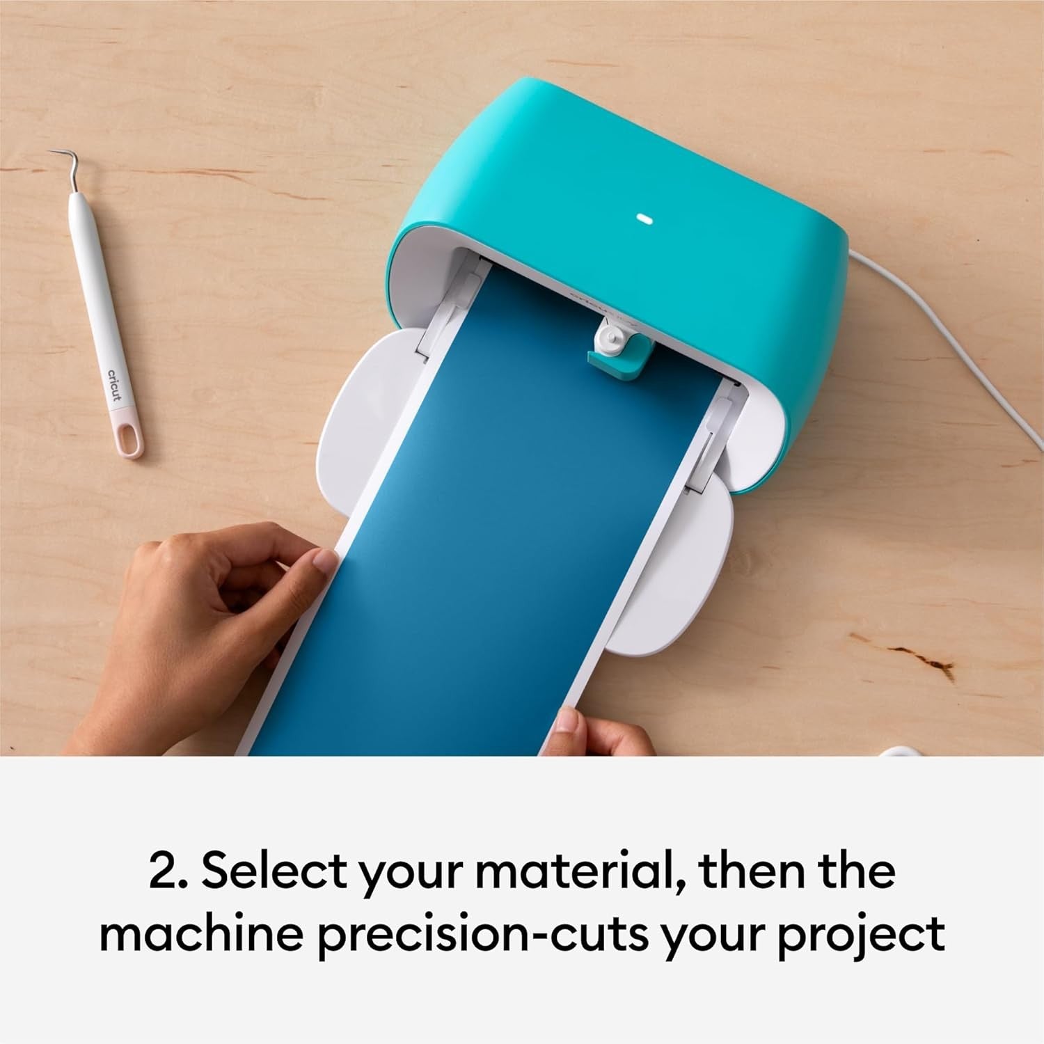 Compact Smart Cutting Machine Starter Bundle Vinyl Card Craft