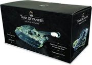 Tank Design Whiskey Decanter 1000ml – Unique Gift for Home Bar & Drinks Display