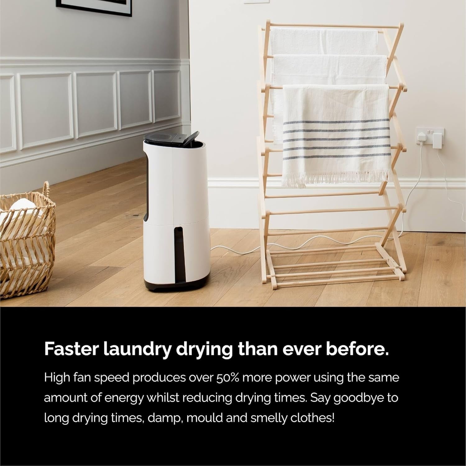 Smart 25L Dehumidifier HEPA H13 WiFi Laundry Mode Quiet Large Home