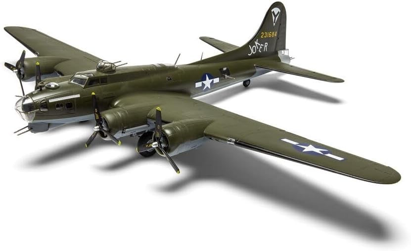 1:72 Boeing B-17G Fortress Mk.III Bomber Plastic Model Kit – Classic Build