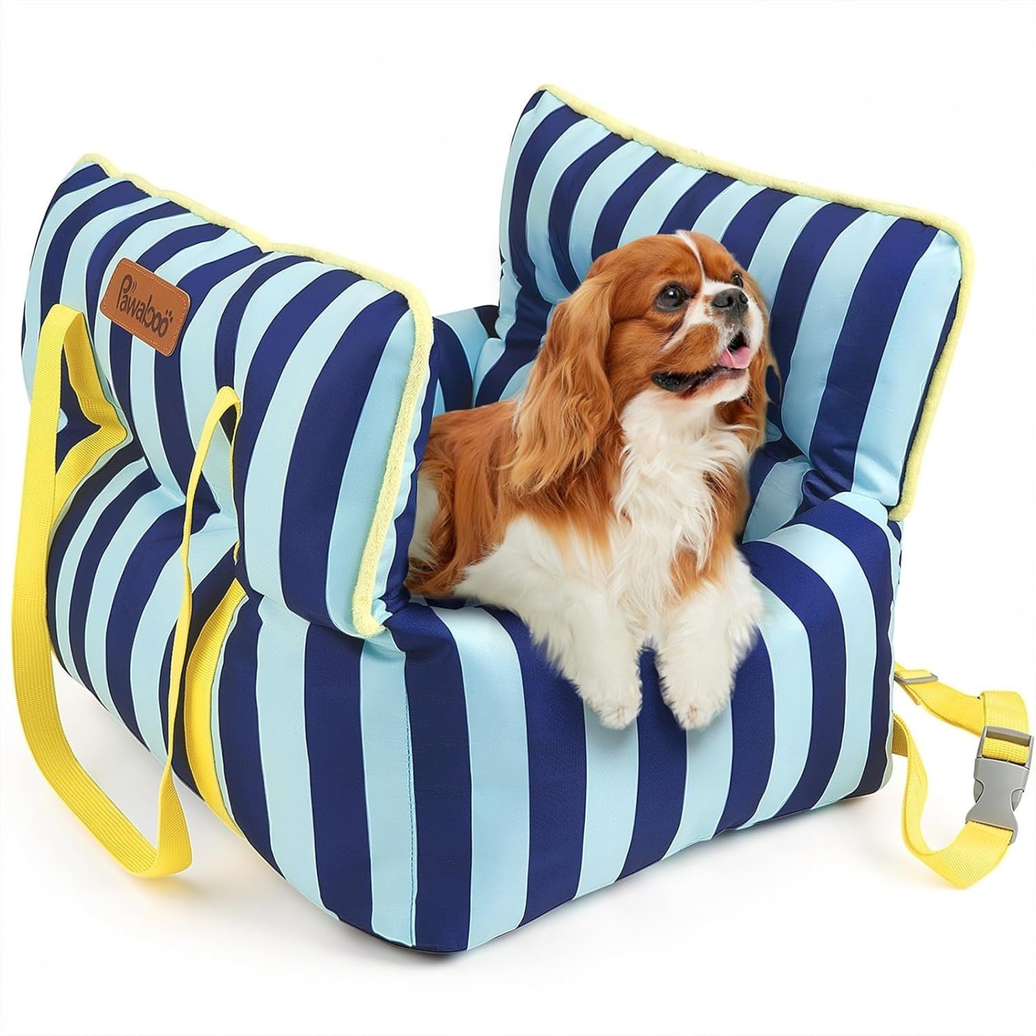 Extra Soft Dog Booster Car Seat Pet Travel Bed Safety Leash 25lbs