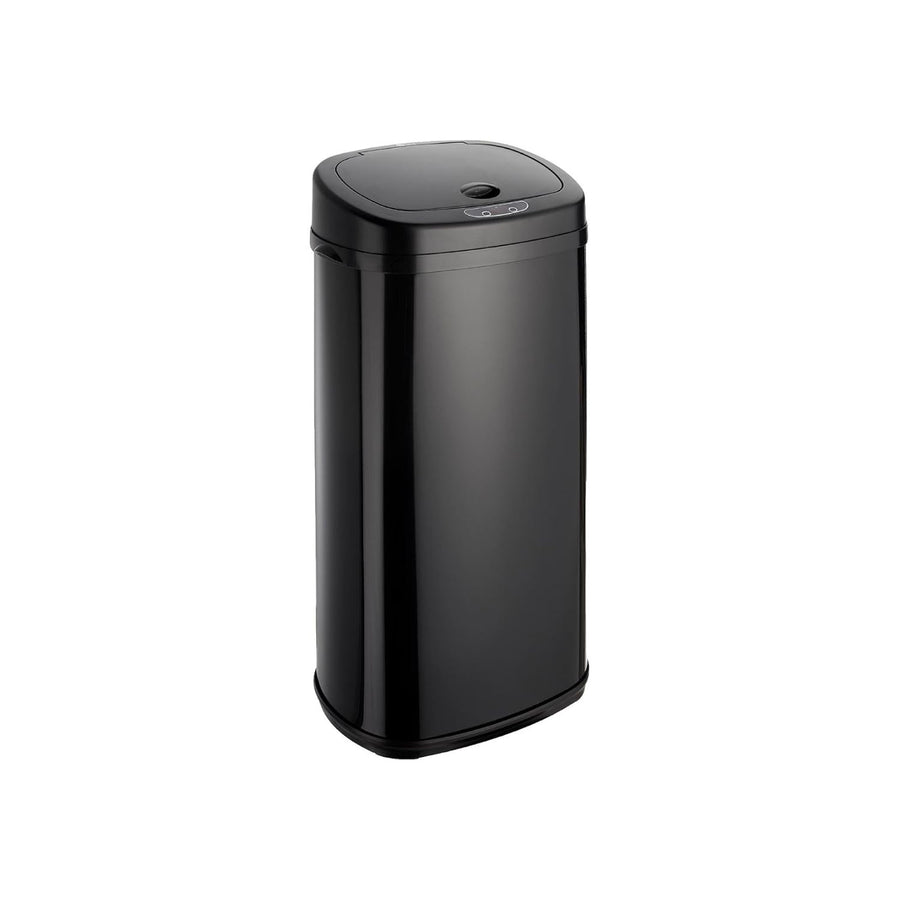 42L Automatic Sensor Kitchen Bin Stainless Steel Black