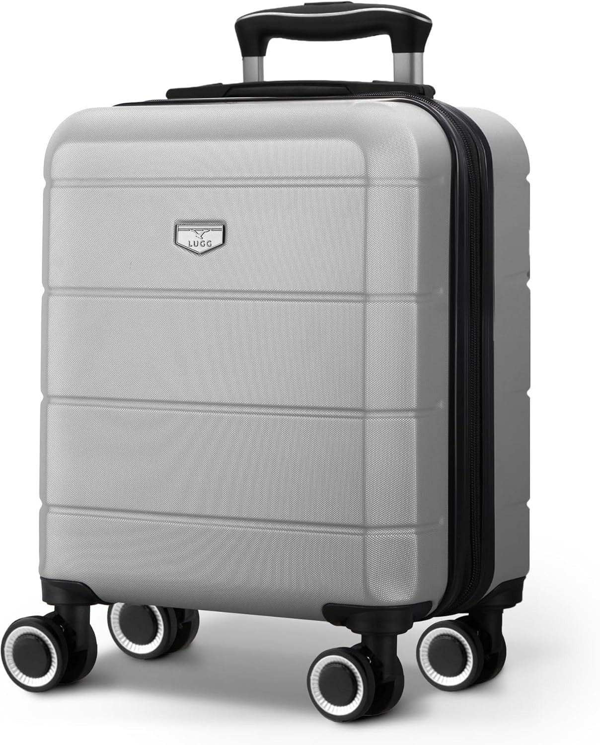 Cabin Travel Suitcase 15” ABS Hard Shell Spinner TSA Lock Airline Fit