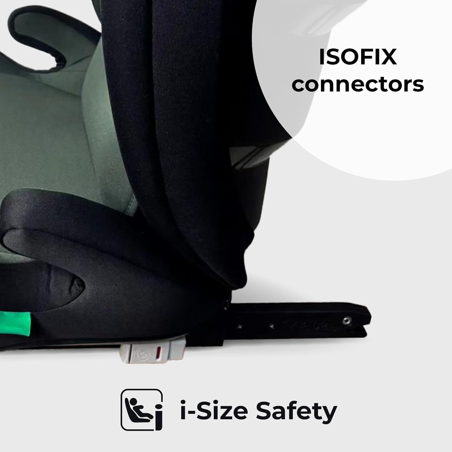 Highback Booster Car Seat ISOFIX 2/3 4–12Y Adjustable Headrest