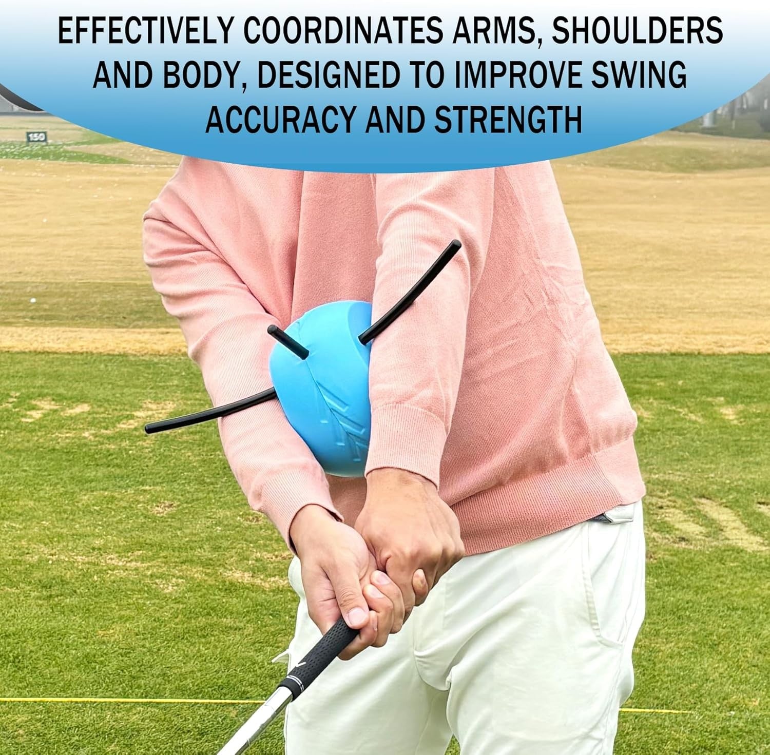 Golf Swing Trainer Ball Posture Corrector Wrist Grip Aid