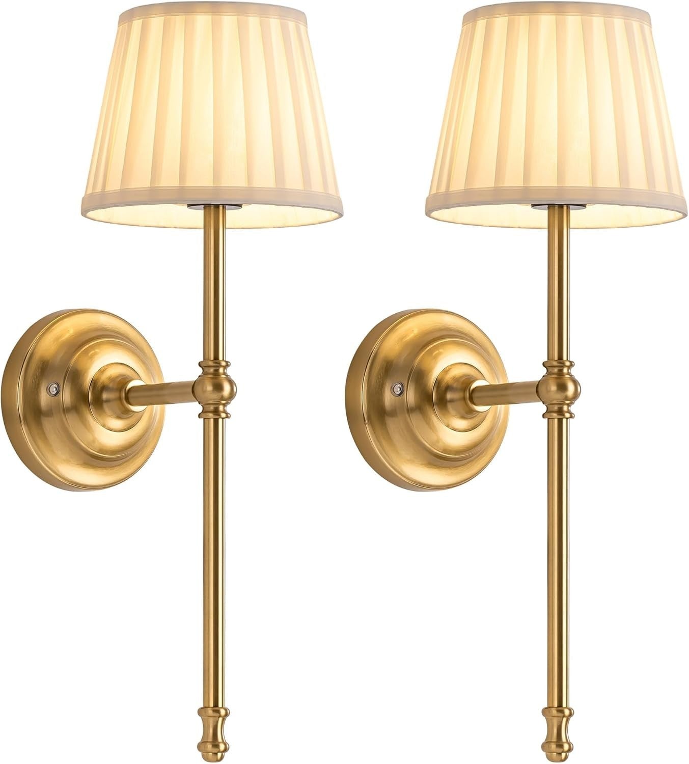 Cordless Rechargeable LED Wall Sconces with Remote, Dimmable, 5200mAh