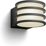 Smart Outdoor LED Wall Light with Voice Control & Motion Mimic