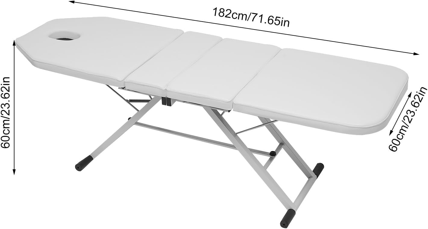 Heavy Duty Portable Folding Massage Table Adjustable Therapy Spa Bed