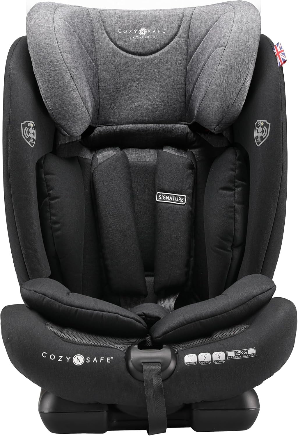 ISOFIX Child Car Seat Group 1 2 3 9–36kg 25kg Harness Toddler Seat