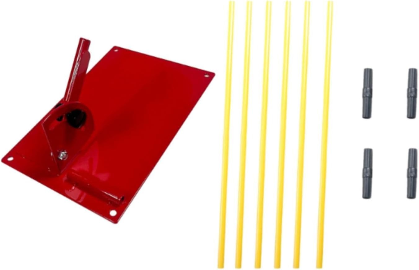 Golf Alignment Stick Holder Plate Swing Trainer Posture Corrector