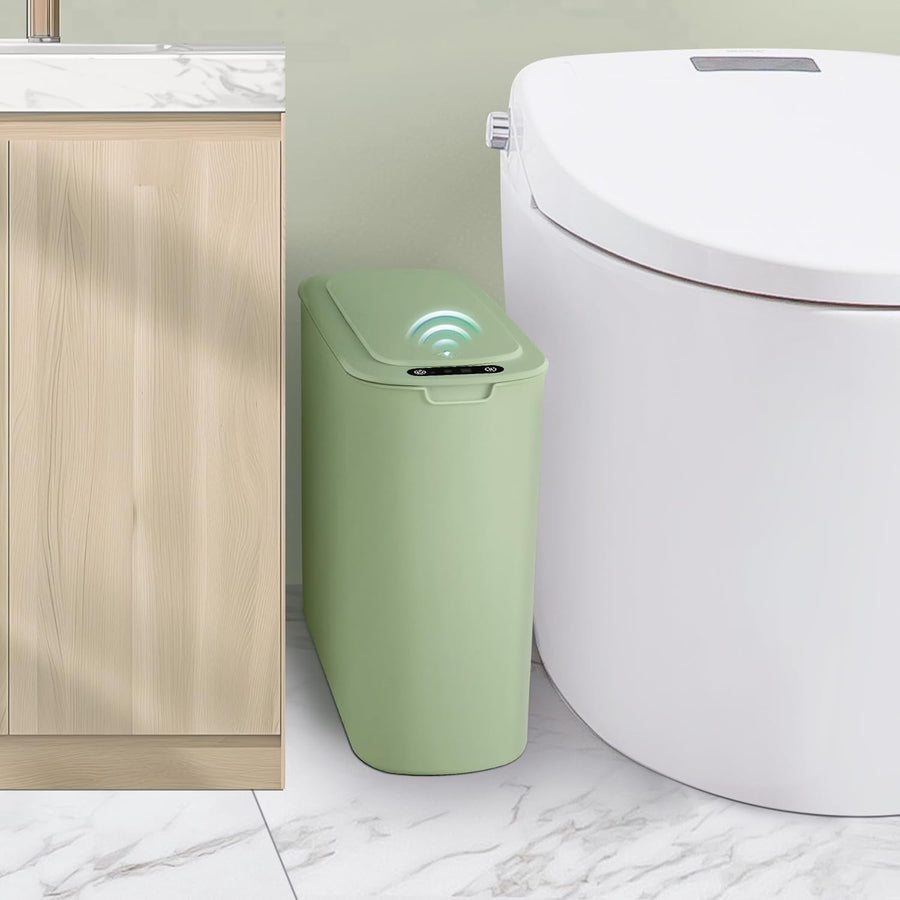 2.6G Touchless Motion Sensor Trash Can | Smart Bathroom Wast Bin
