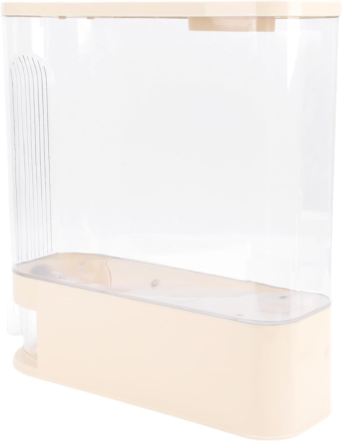 Slim Rice Dispenser Damp Proof Grain Storage Container Food Grade PP