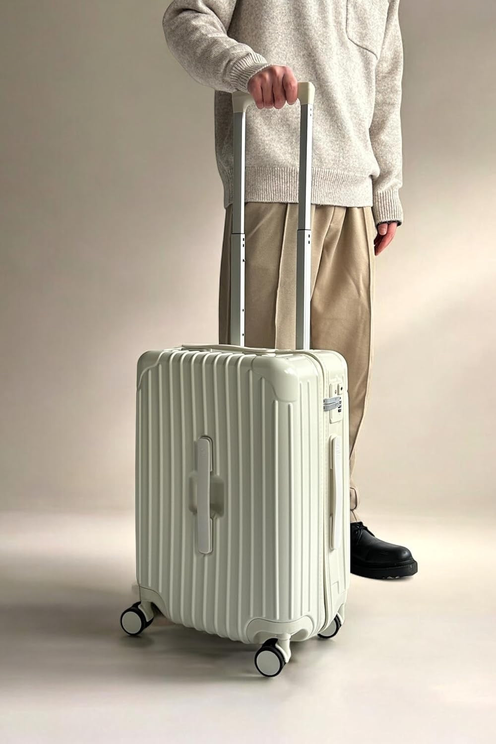3pc Luggage Set Cabin Medium Large Hard Shell TSA Lock Spinner Suitcases