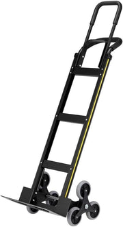 Heavy Duty Aluminum Stair Climber Hand Truck 150kg 3 Wheel Dolly Cart