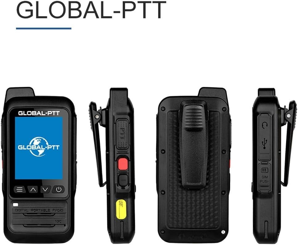 4G GPS PTT Walkie Talkies IP67 Waterproof Unlimited Range 2 Pack