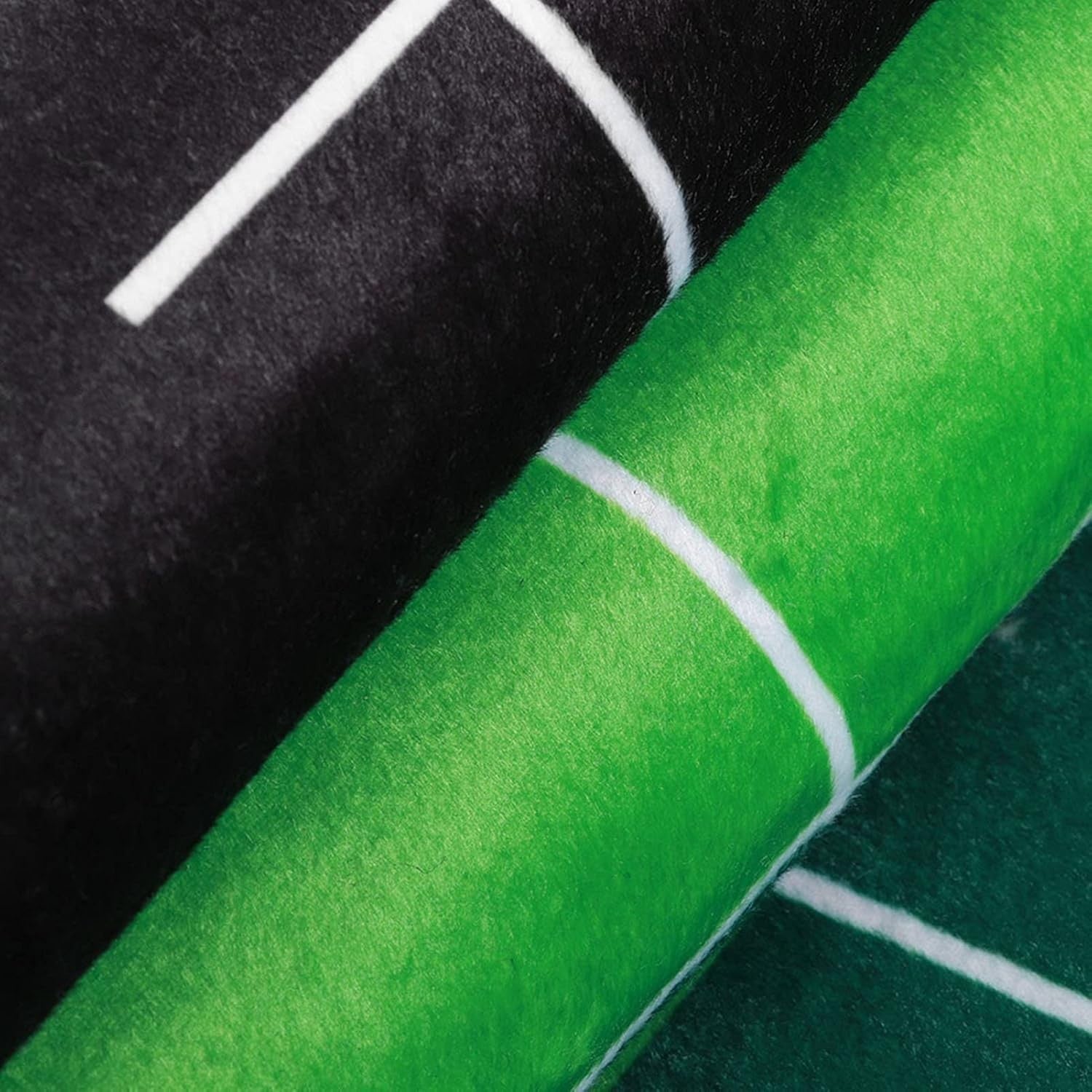 Indoor Golf Putting Mat 53" Trainer Practice Mat w Ball Return Alignment