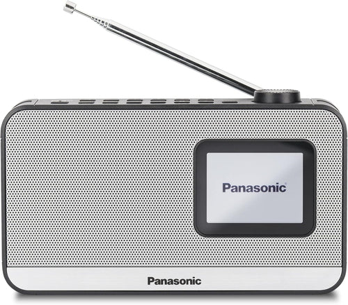 Portable DAB+ FM Radio Bluetooth Alarm Clock Rechargeable Large Display